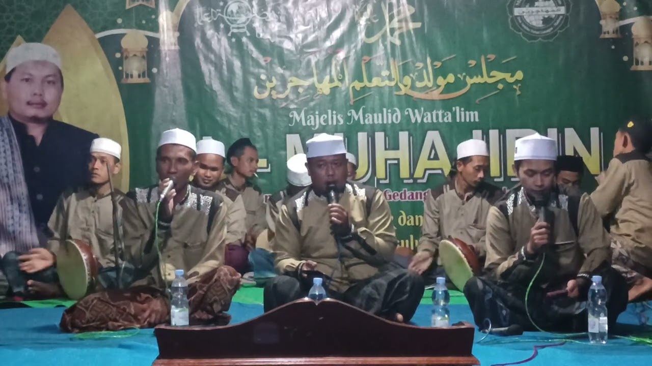 Perkul kulon Bersholawat bersama Majlis Al-Muhajirin
