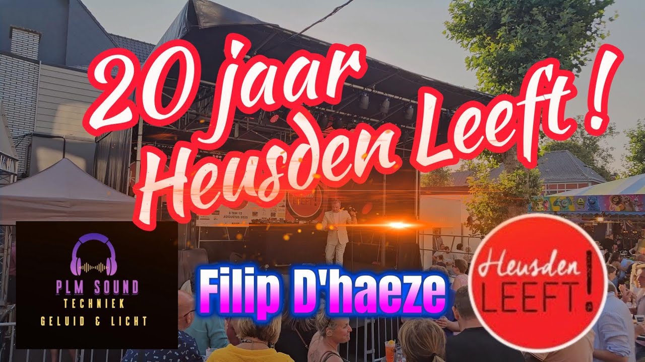 Filip D'haeze - 20 jaar Heusden Leeft !  - 2025