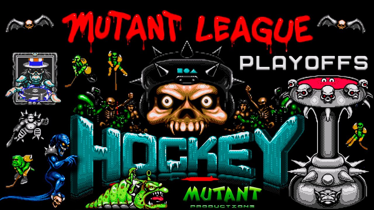 Mutant League Hockey ● SEGA ● Прохождение (PLAYOFFS)