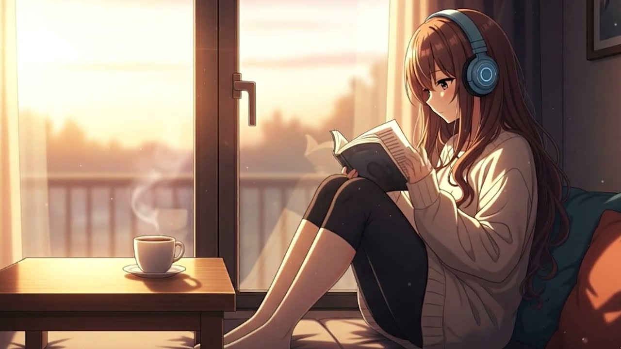 Cozy Autumn Morning: Relaxing Lofi Beats & Chill Study Music for Focus & Good Vibes 🎧☕