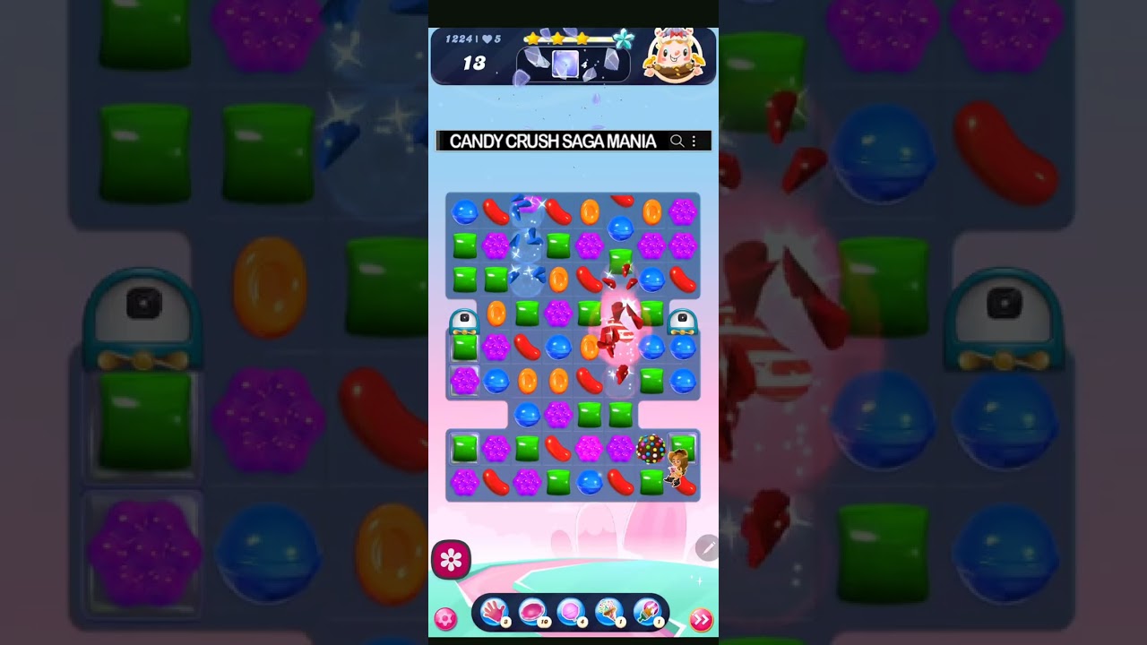 Candy Crush Saga Level 1224 NO BOOSTERS ✅🔄 Mastery on the First try™ 23 NINA