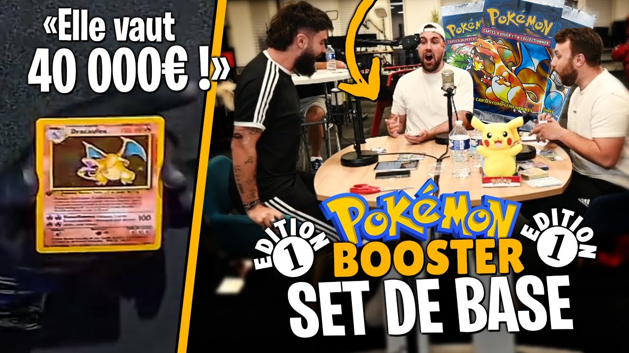 Il vaut 40 000€ ?! Ouverture booster lourd set de base édition 1 avec Lebouseuh et Doc Jazy