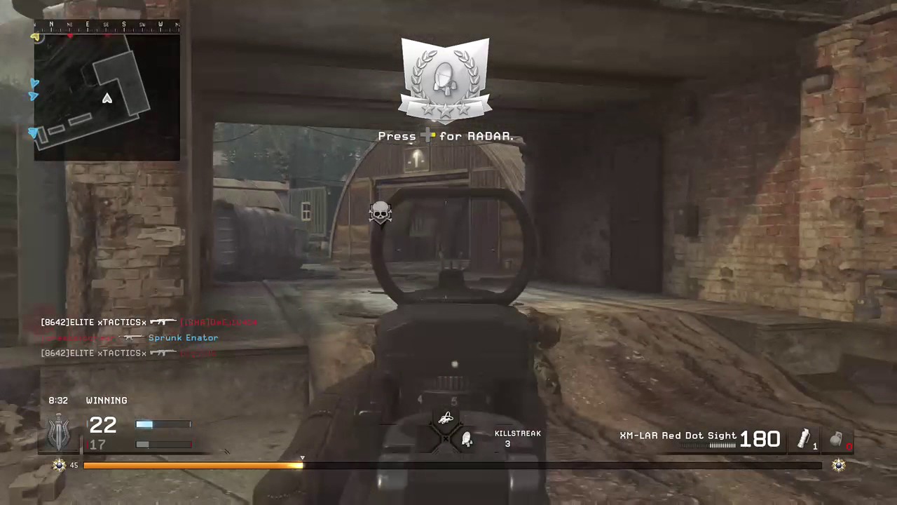 COD 4 MWR - Testing out the new XM-LAR