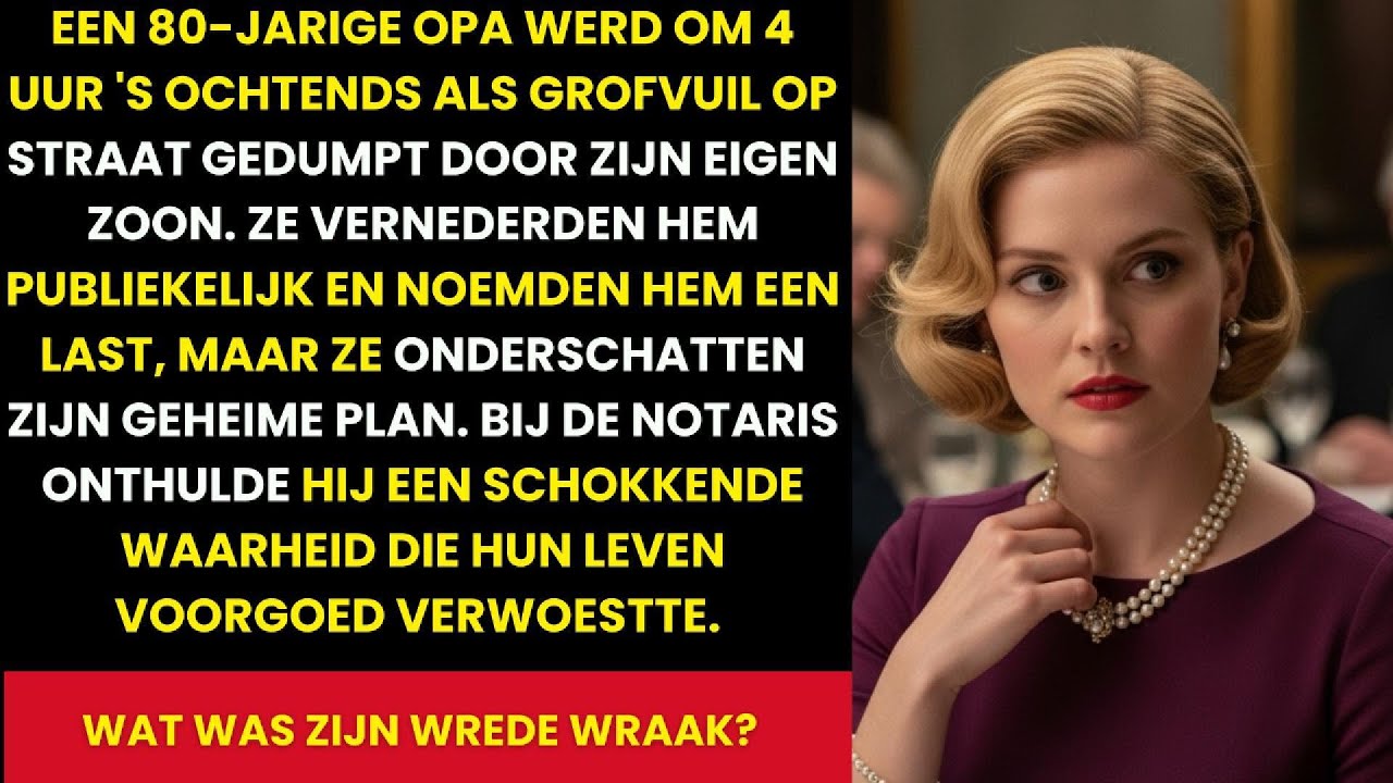 Mijn Ouders Dumpten Mijn 80-Jarige Opa Om 4 uur 's Ochtends Als Vuilnis – Karma Sloeg Wreed Toe!