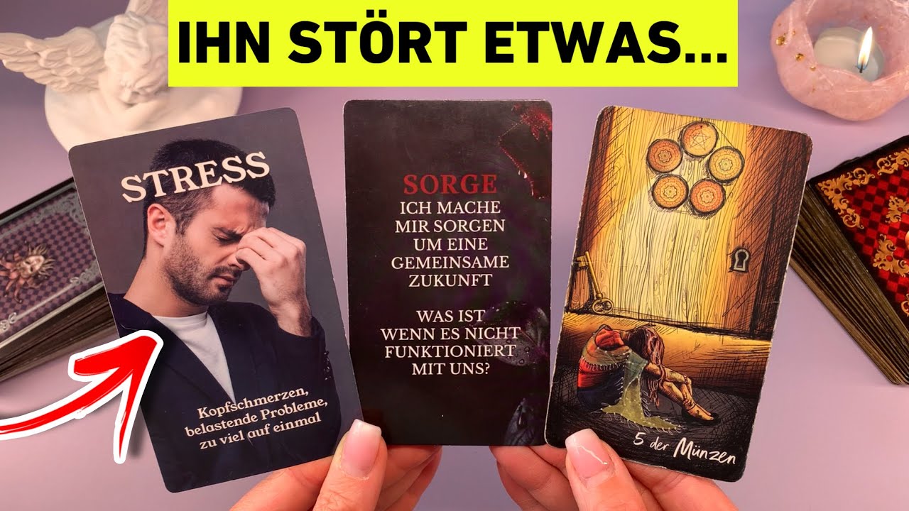 eine Sorgen hindert ihn sich auf DICH einzulassen...