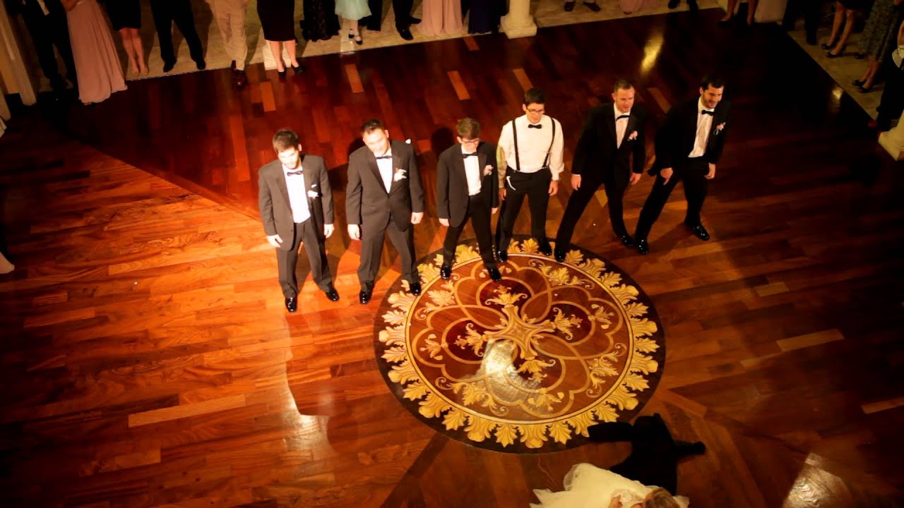 Surprise Grooms Dance