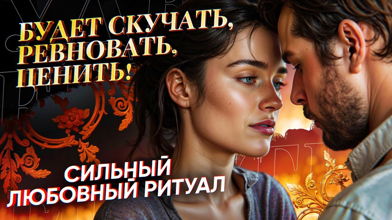 😻БУДЕТ БЕГАТЬ ЗА ТОБОЙ, СКУЧАТЬ, РЕВНОВАТЬ ЦЕНИТЬ! ЛЮБОВНЫЙ РИТУАЛ НА ОЧАРОВАНИЕ И ПОДЧИНЕНИЕ