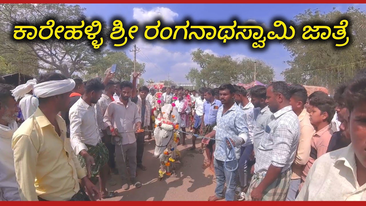 ಕಾರೇಹಳ್ಳಿ ಶ್ರೀ ರಂಗನಾಥಸ್ವಾಮಿ ಜಾತ್ರೆ 