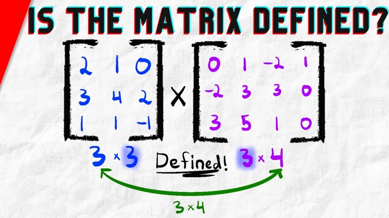 Determine if the Matrix Expression is Defined | Linear Algebra Exercises