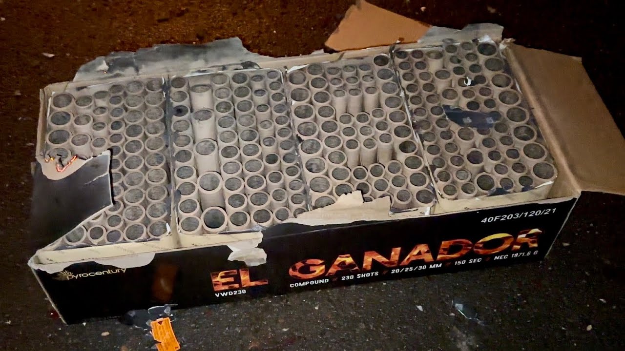 El Ganador : Pyrocentury : 230 Shots : 20/25/30mm : 1970 Gram : Compound