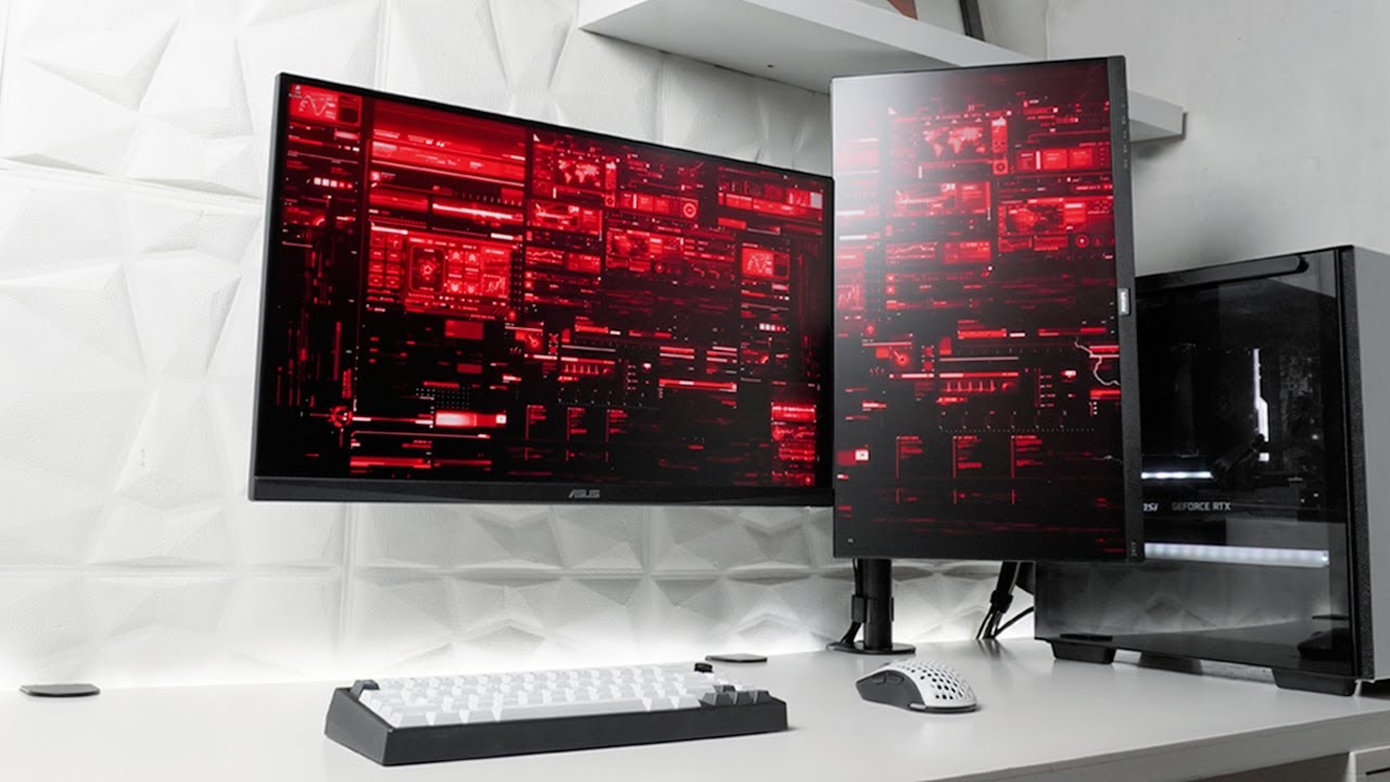 SETUP JADI LEBIH RAPI PAKE INI! - @Brateck LDT48-C024 DUAL MONITOR ARM STAND