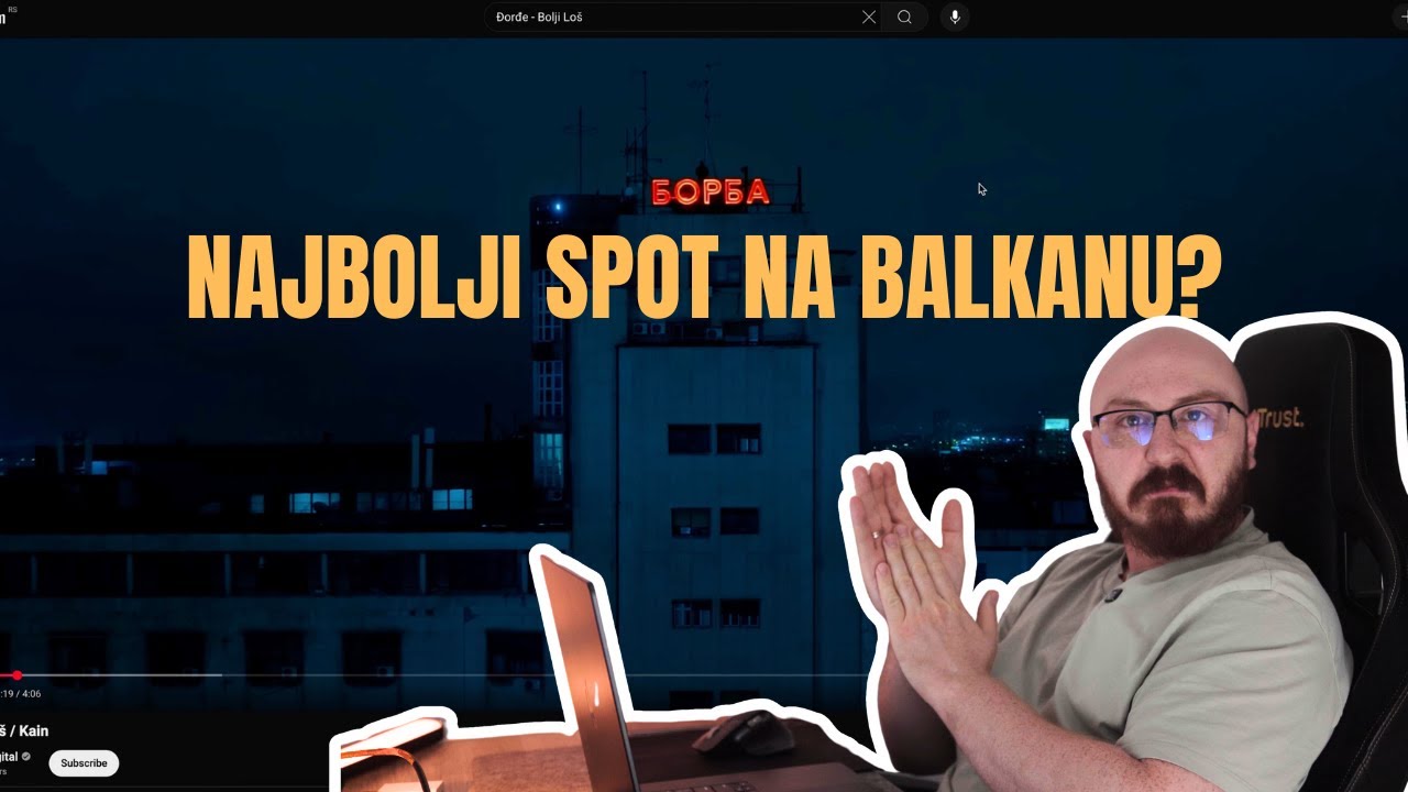 ĐORĐE BOLJI LOŠ / KAIN - VIDEOGRAF REAGUJE NA SPOT