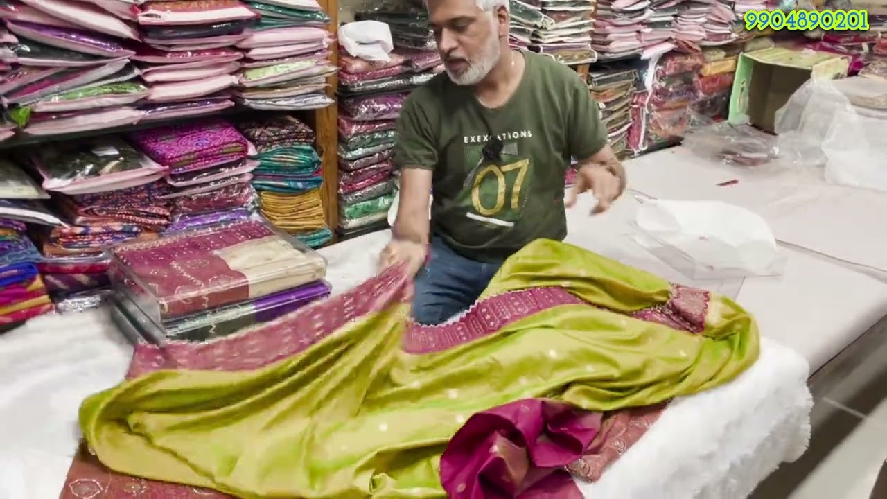 Banarasi silk saree design | latest designer saree | Gujarati wedding saree 