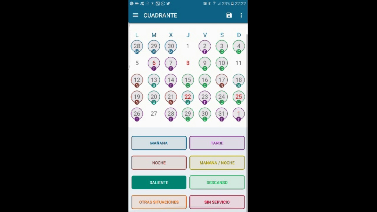TUTORIAL CUADRANTE APP AUGC