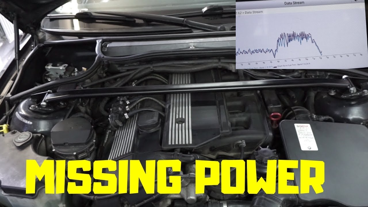 BMW e46 e39 e60 M54 LACK OF POWER - NO FAULT CODES