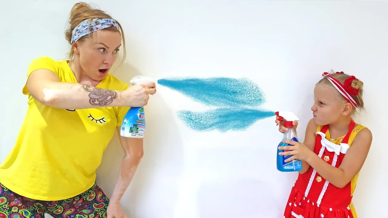 Alice and Eva in stories of Daily Routine and the importance of Friendship and Mutual assistance