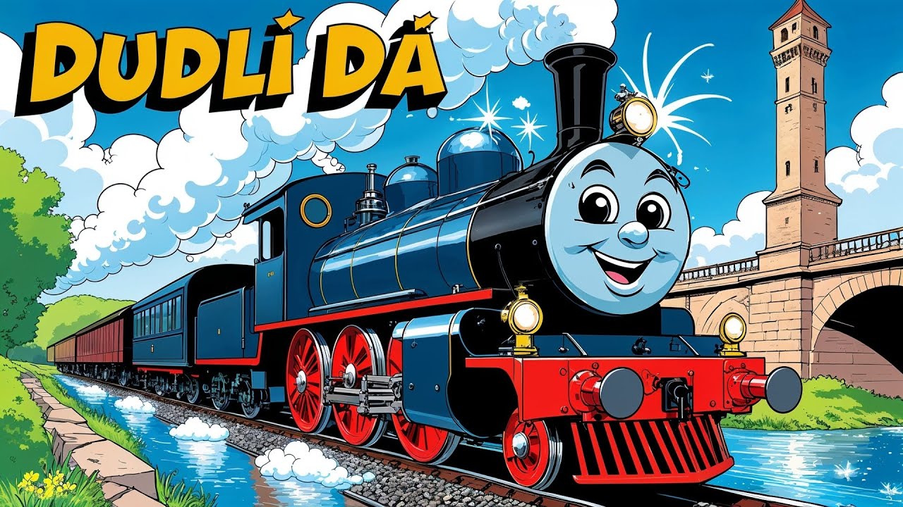 Vl&aacute;ček čik čak puf a f&iacute;&iacute; 🚂🎶 | Dětsk&aacute; p&iacute;snička o vl&aacute;čku