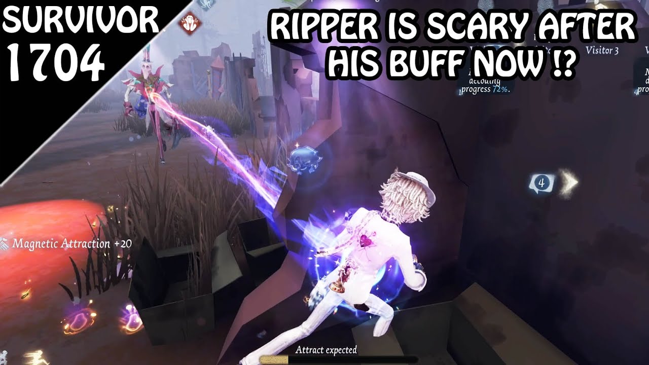 The Ripper is scary after his buff now?? - #identityv