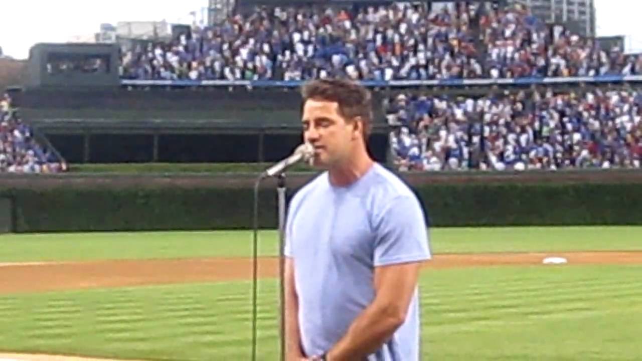 Jackson Rohm-National Anthem at Wrigley field