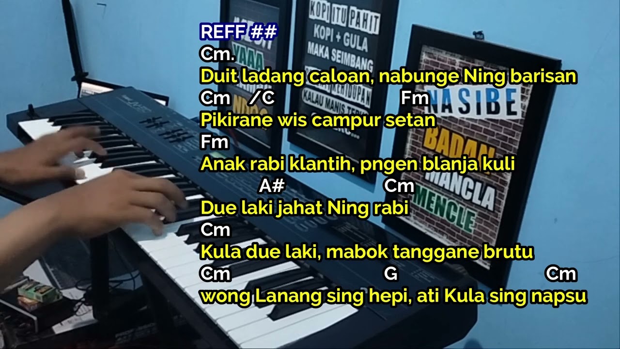 Mabok Brutu (Praty Sugianto - Cipt. Almin Said) No kendang & Drum