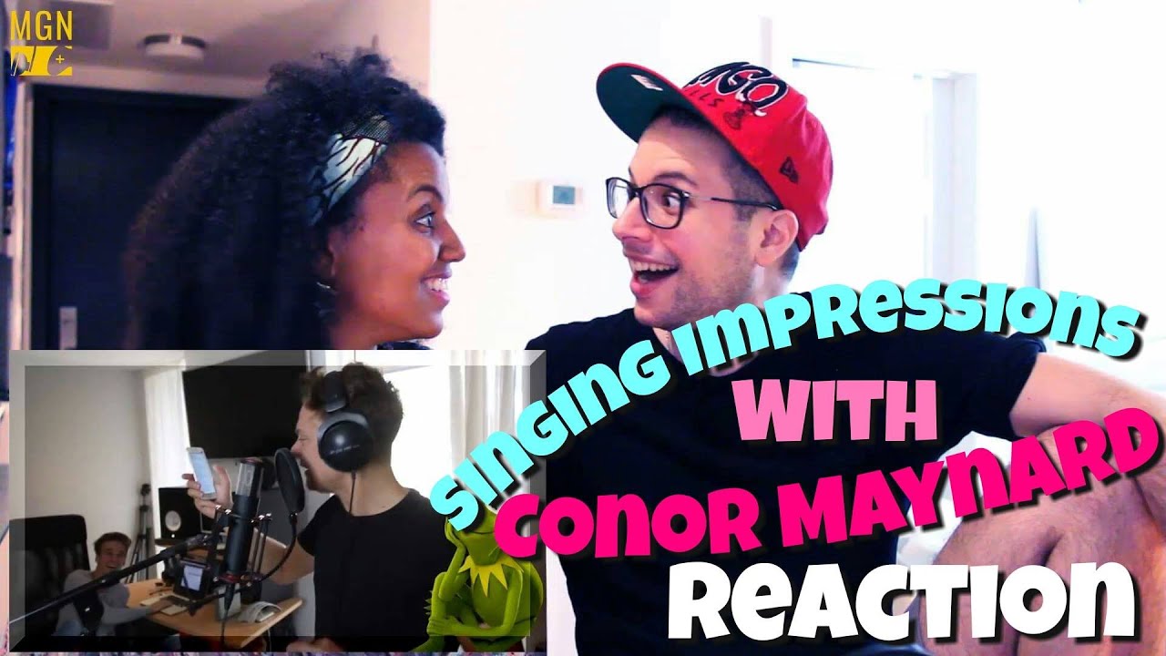 Singing Impressions With Conor Maynard Reaction