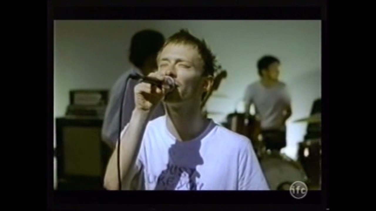 Radiohead - Be Mine rehearsal (Thom Yorke with REM) 1998-06-1x