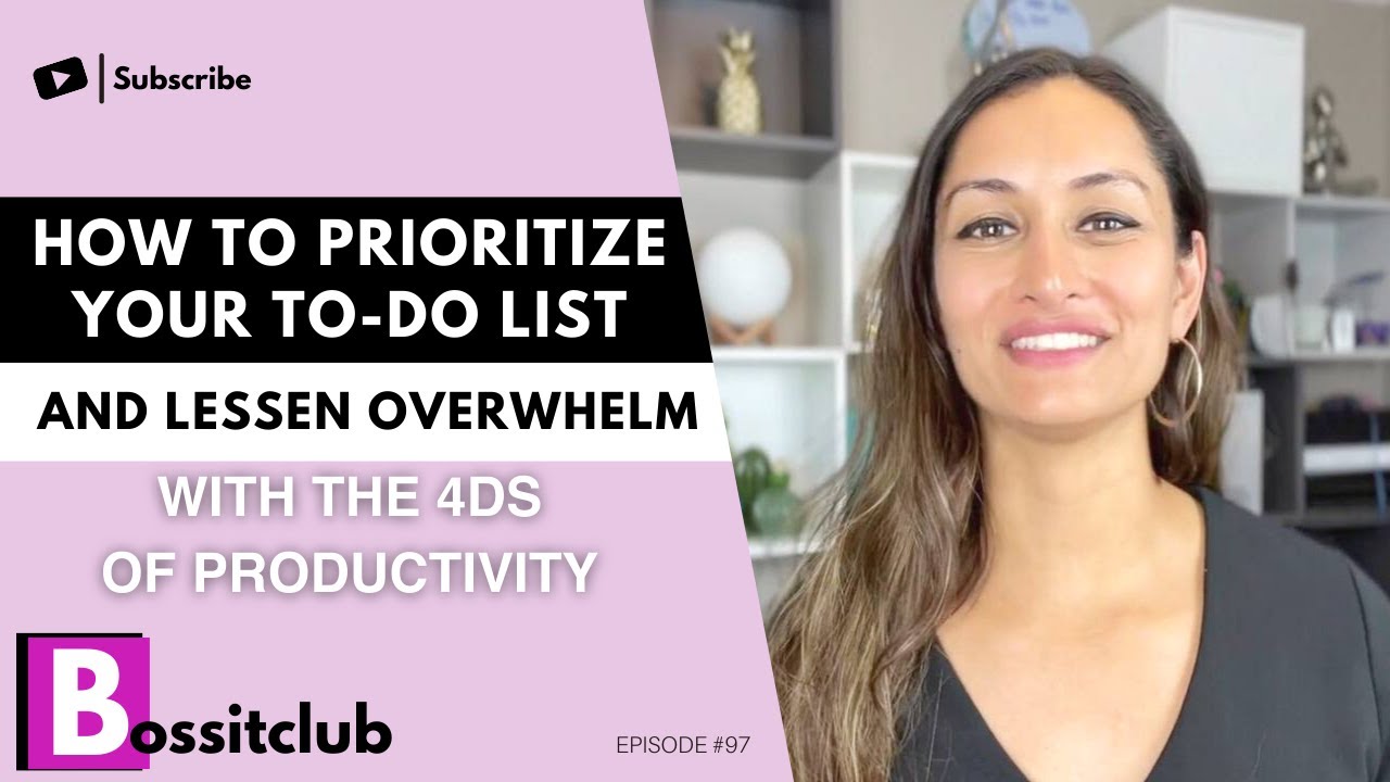 How to Prioritize My To-Do List [AND Reduce The OVERWHELM]