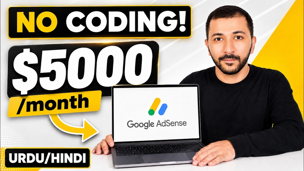 Earn $5000/Month with a Boring Website Using AI | Pakistan