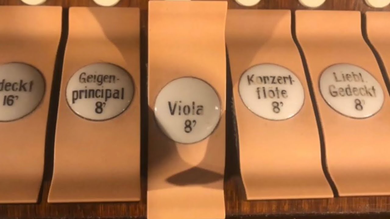 Viola 8’ | pipe organ stop demonstration