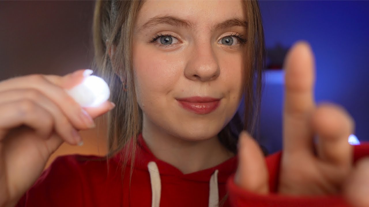 ASMR Следуй моим инструкциям, открывай и закрывай глаза. ☁️ Personal Attention