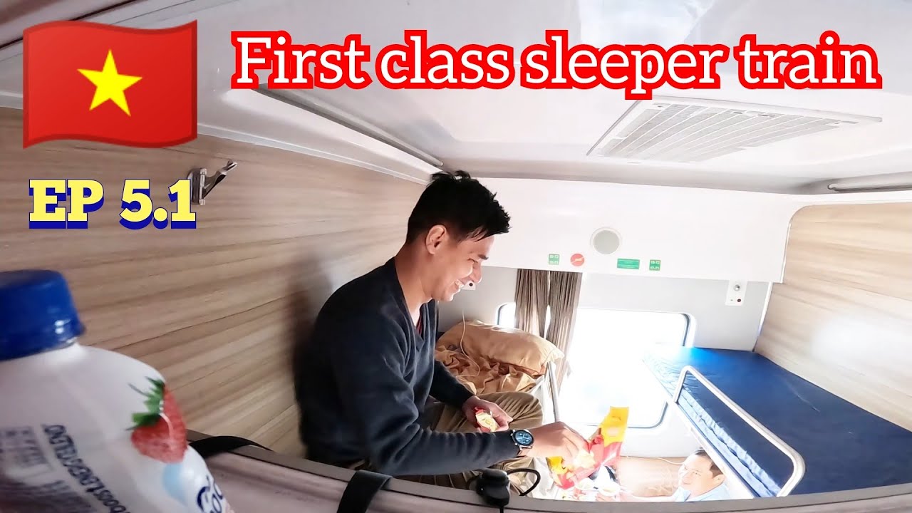🇻🇳EP 5.1 นั่งรถไฟเวียดนามชั้น 1 (Vietnam First Class Sleeper Train) ไปดานัง #เวียดนาม #รถไฟ #ดานัง