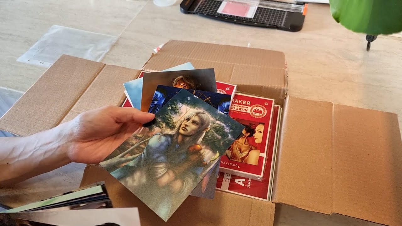 Sticker and Art Print Paper Unboxing | Satin, Glossy & Fine Art Matte Review