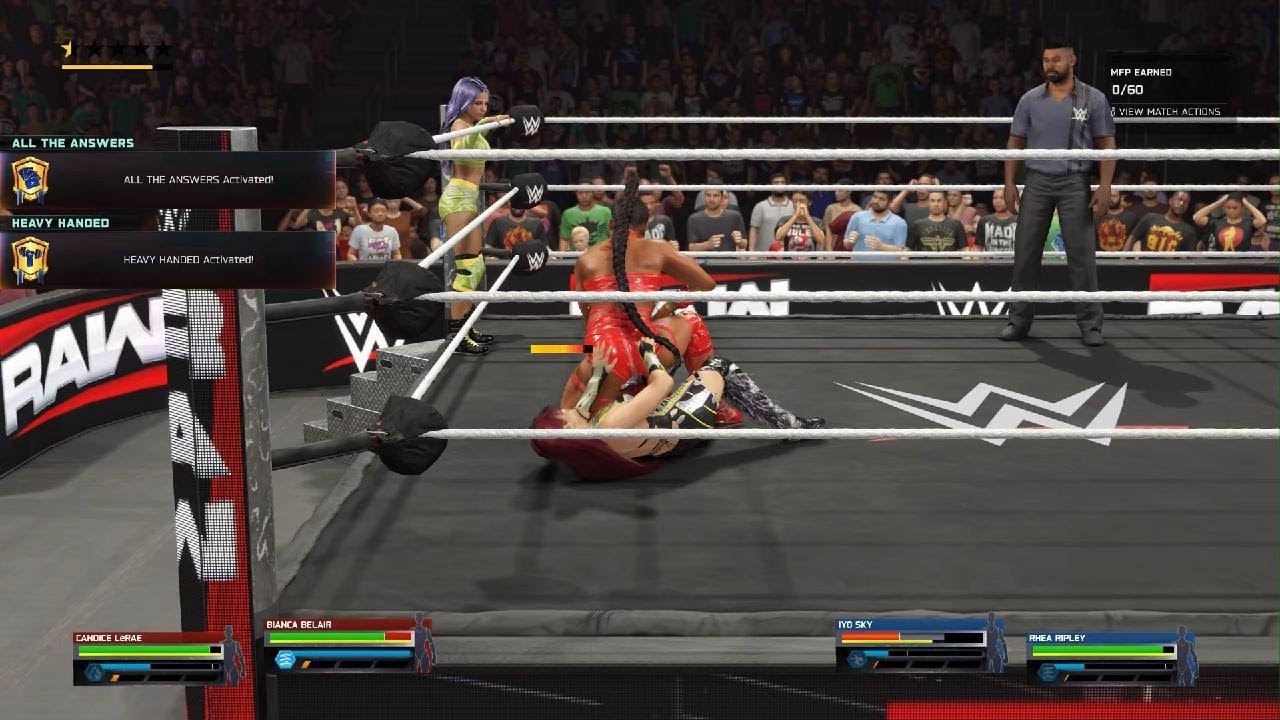 WWE 2K25: Women's Tag match vs RhIyo