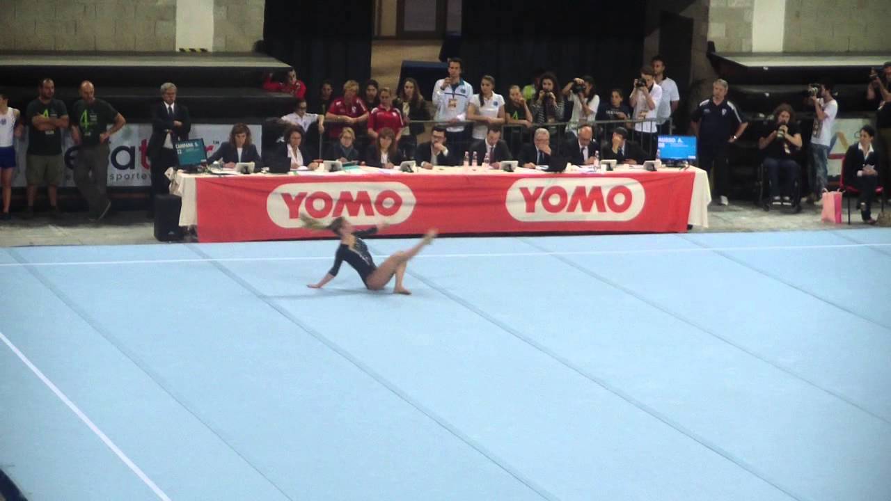 Sophia Campana - Corpo libero - 4° prova serie A1 Rimini 2015