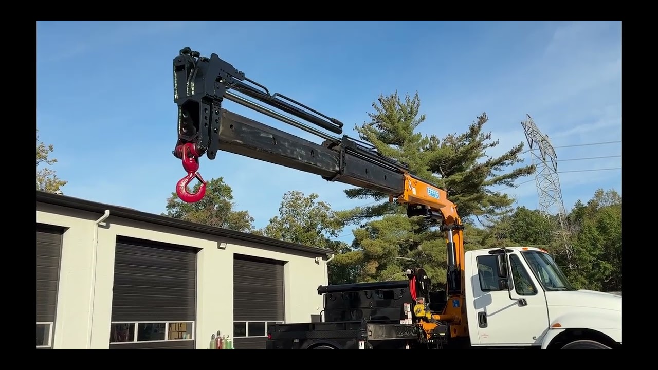 2017 EFFER 135/3S KNUCKLEBOOM: 4 TON ON 2018 INTERNATIONAL 4300  9603