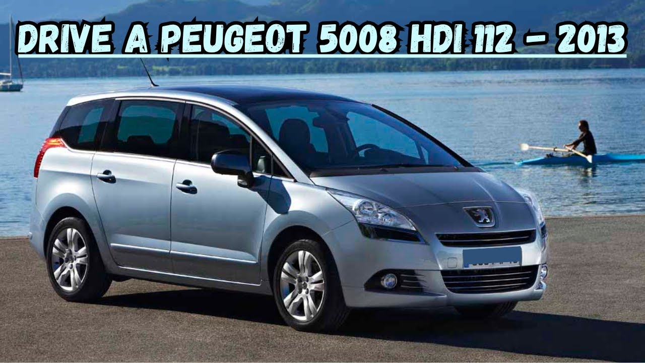 PEUGEOT 5008 1.6 HDI 112 ALLURE 2013 POV TEST DRIVE