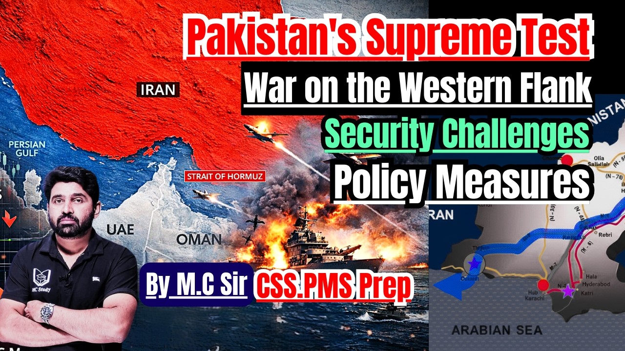 War on Pakistan&rsquo;s Western Flank Explained | Security & Economic Impacts Policy Measures