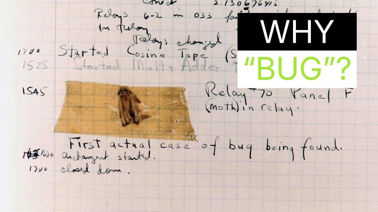 Why software errors are called &ldquo;bugs&rdquo;