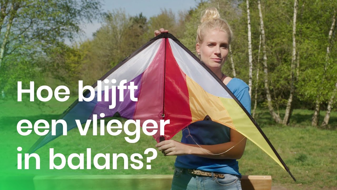 Hoe blijft een vlieger in balans? | Geen Wonder | Het Klokhuis