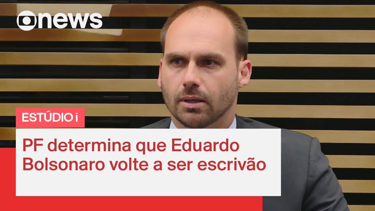 Polícia Federal determina que Eduardo Bolsonaro volte a ser escrivão