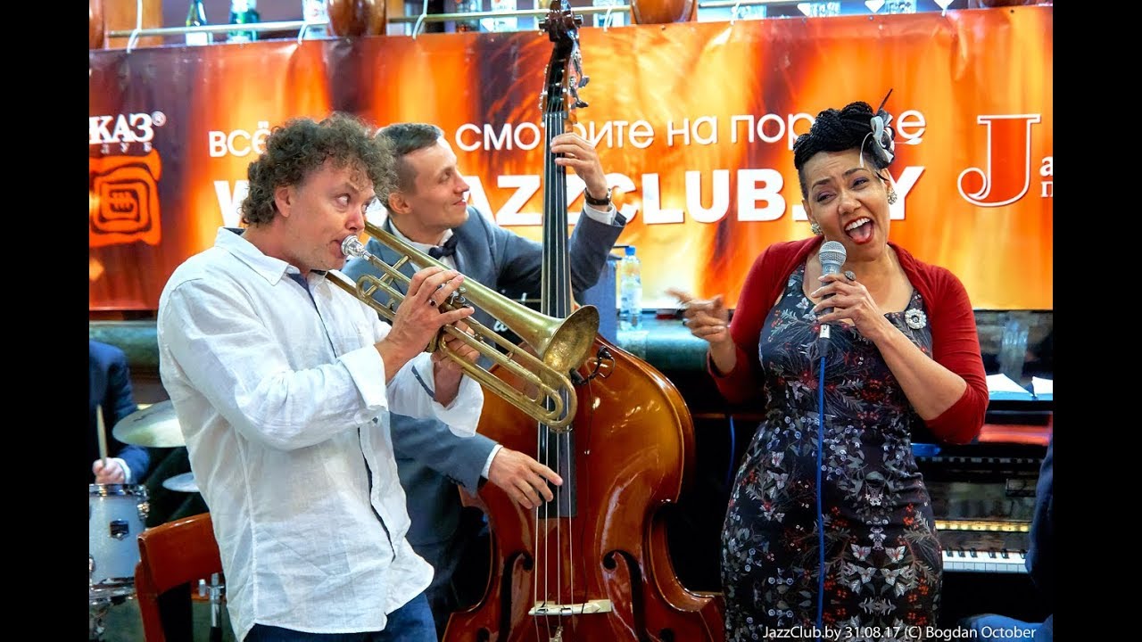 JAZZinMINSK@Евгений Владимиров-тромбон & Дебора Дэвис - вокал