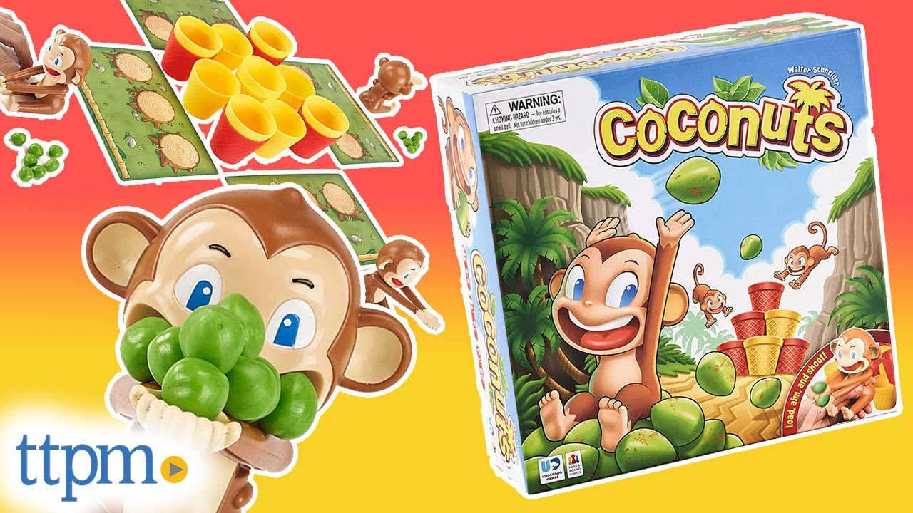 Coconuts 🙊 Game from Underdog Games Review 2021 | Board Games | TTPM Toy Reviews