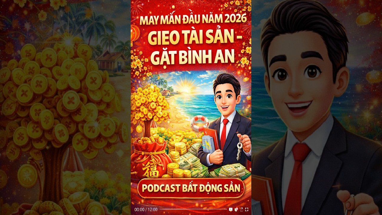 BĐS NGẦM - May Mắn Đầu Năm 2026 | Gieo Tài Sản – Gặt Bình An | Podcast Bất Động Sản Chu Kỳ Mới