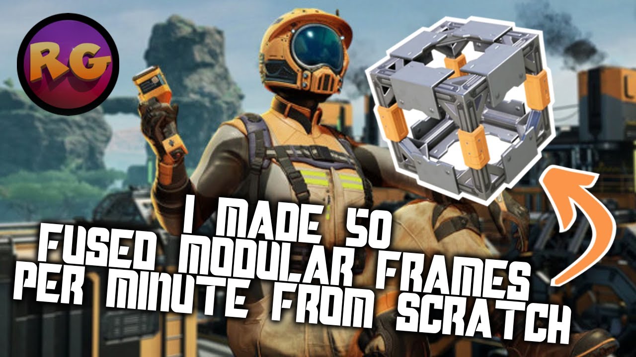 My 50 fused modular frames per minute Factory Tour! #ravenismgames #satisfactory #satisfactorygame