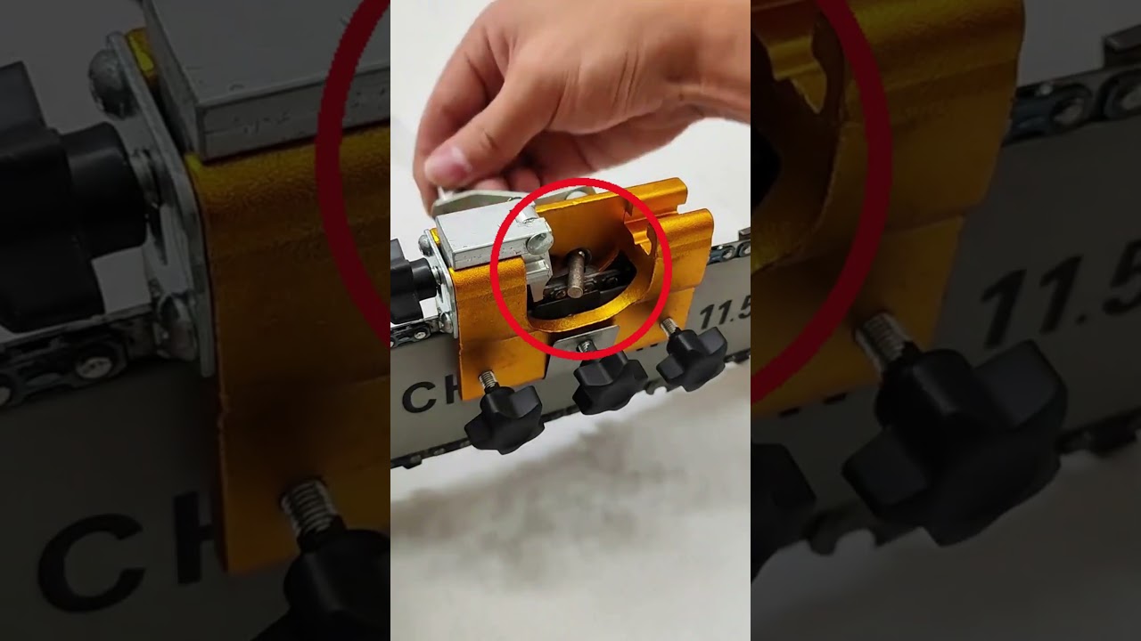 Professional tools for sharpening chainsaws #tools