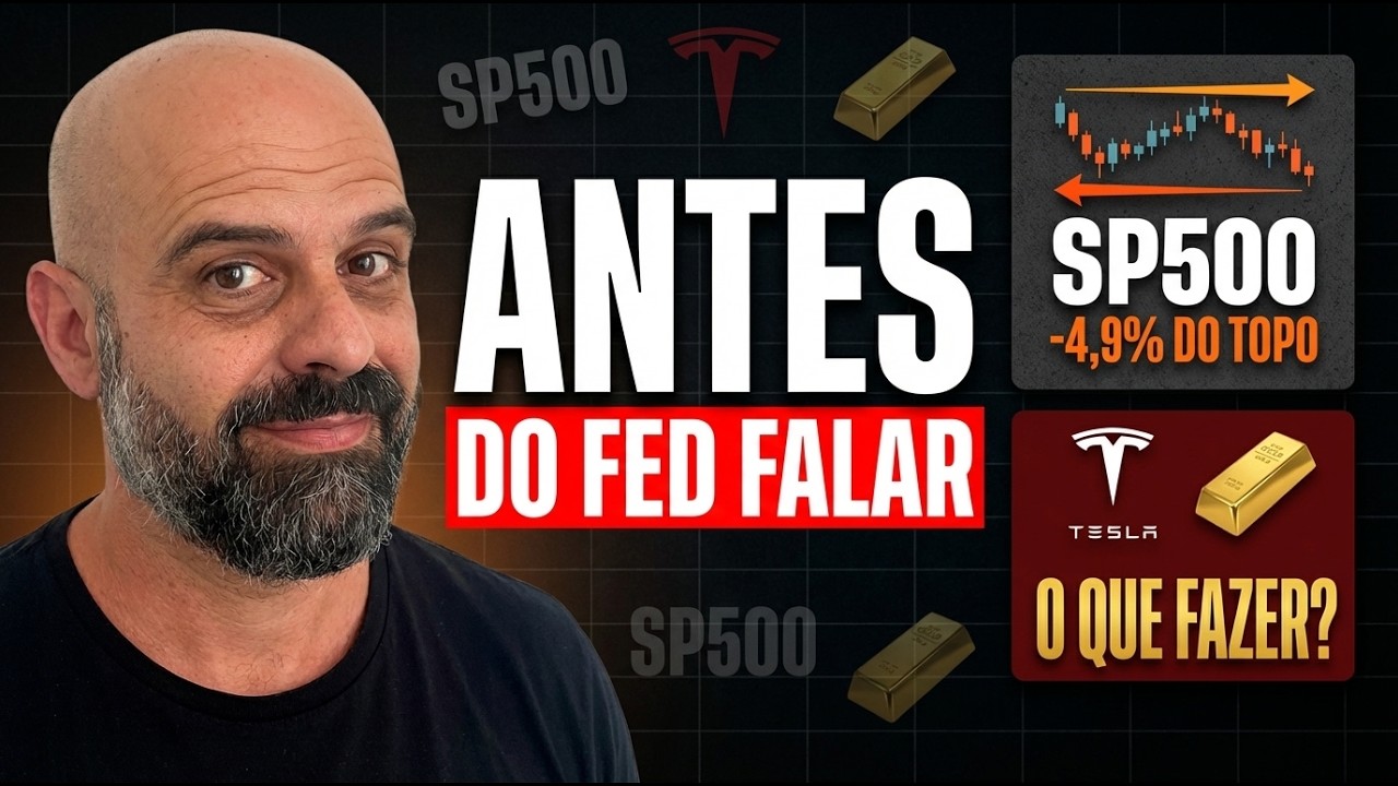 MERCADO EM MODO ESPERA: O QUE FAZER COM SP500, TESLA E OURO AGORA