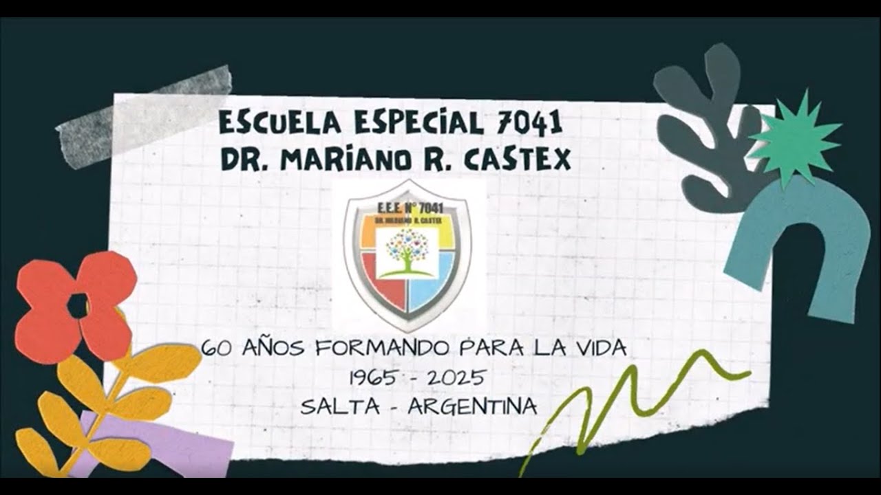 ESCUELA ESPECIAL 7041 DR. MARIANO R. CASTEX - Video Institucional