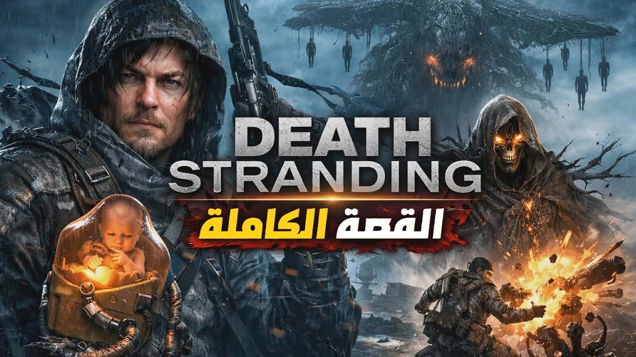 قصة Death Stranding (ديث ستراندنغ) كاملة بالترتيب الزمني⏳| كل الاجزاء