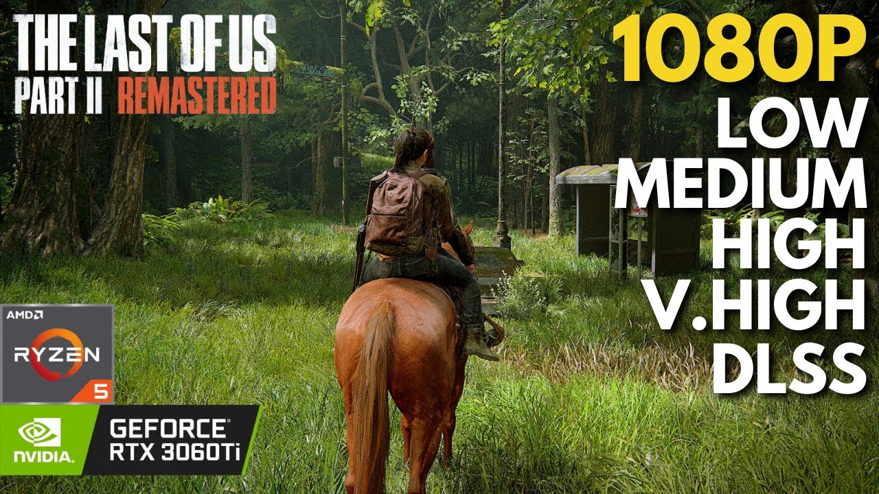 The Last of Us Part II Remastered - RTX 3060 Ti + Ryzen 5 5600 | All Settings + DLSS Tested