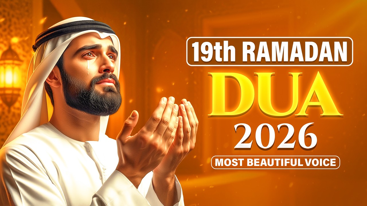 Special Dua for the 19th Ramadan 2026 | (LISTEN NOW) | Sheikh Alaa Aqel | #ramadan2026